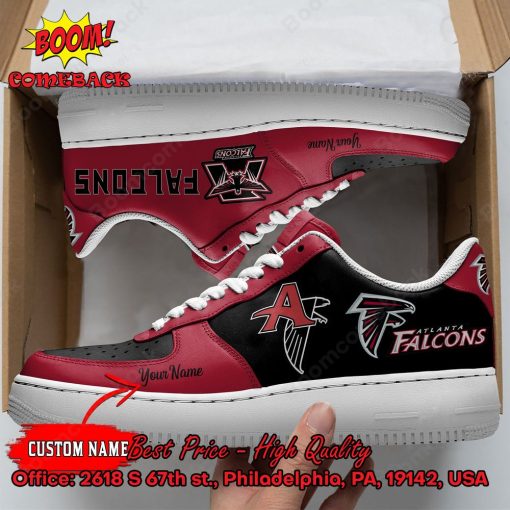Atlanta Falcons Personalized Name Style 3 Air Force 1 Shoes