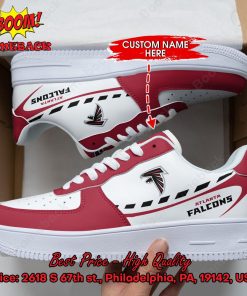 Atlanta Falcons Personalized Name Style 4 Air Force 1 Shoes