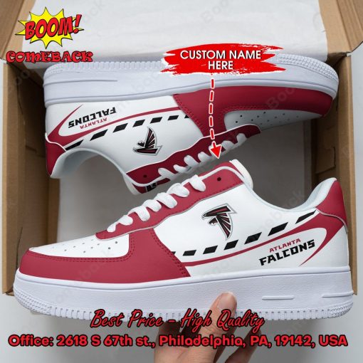 Atlanta Falcons Personalized Name Style 4 Air Force 1 Shoes