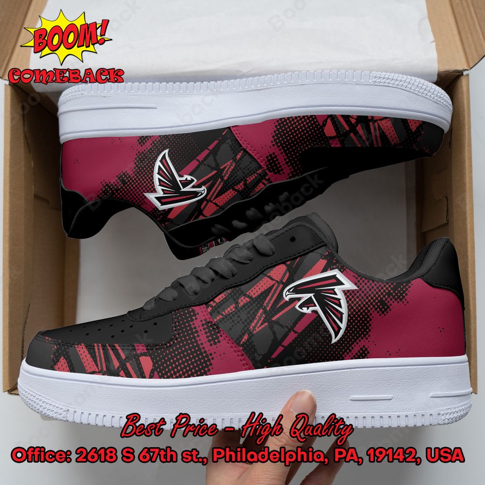 Atlanta Falcons Style 3 Air Force 1 Shoes