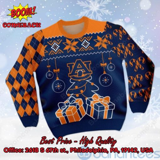 Auburn Tigers Christmas Gift Ugly Christmas Sweater