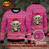 Baby Yoda Hug Domino’s Pizza Logo Ugly Christmas Sweater