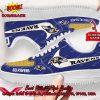 Baltimore Ravens Nike Air Force 1 Shoes