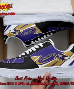 baltimore ravens personalized name style 3 air force 1 shoes 2 Tdepg