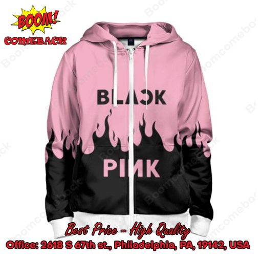 Blackpink Flame 3d Printed Hoodie