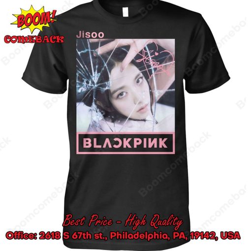 Blackpink Jisoo Signature 3d Printed Hoodie And T-shirt