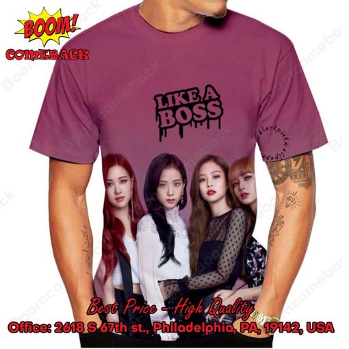 Blackpink Like A Boss 3d Printed T-shirt Hoodie