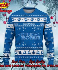 brighton hove albion logo santa hat ugly christmas sweater 2 aS2y9