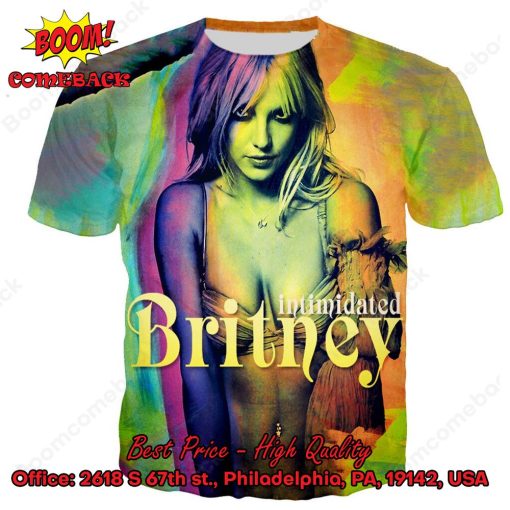 Britney Spears Intimidated Song 3d Printed T-shirt Hoodie