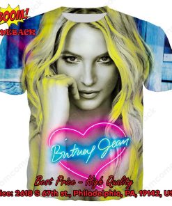 Britney Spears Light Heart 3d Printed T-shirt Hoodie