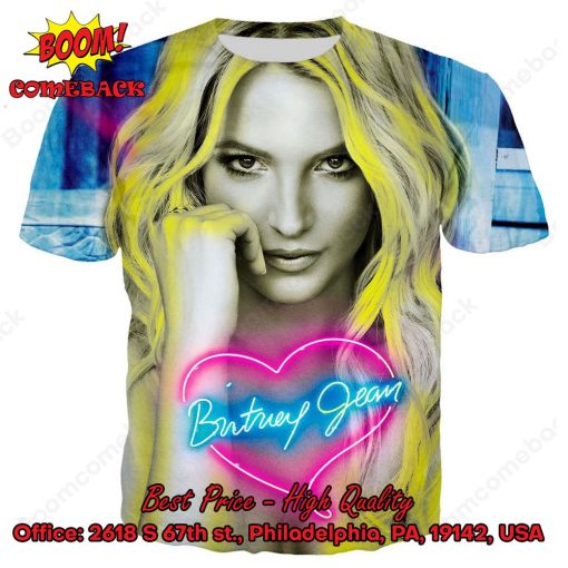 Britney Spears Light Heart 3d Printed T-shirt Hoodie