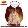 Britney Spears Navy 3d Printed Hoodie