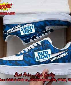 Bud Light Camo Style 2 Nike Air Force Sneakers