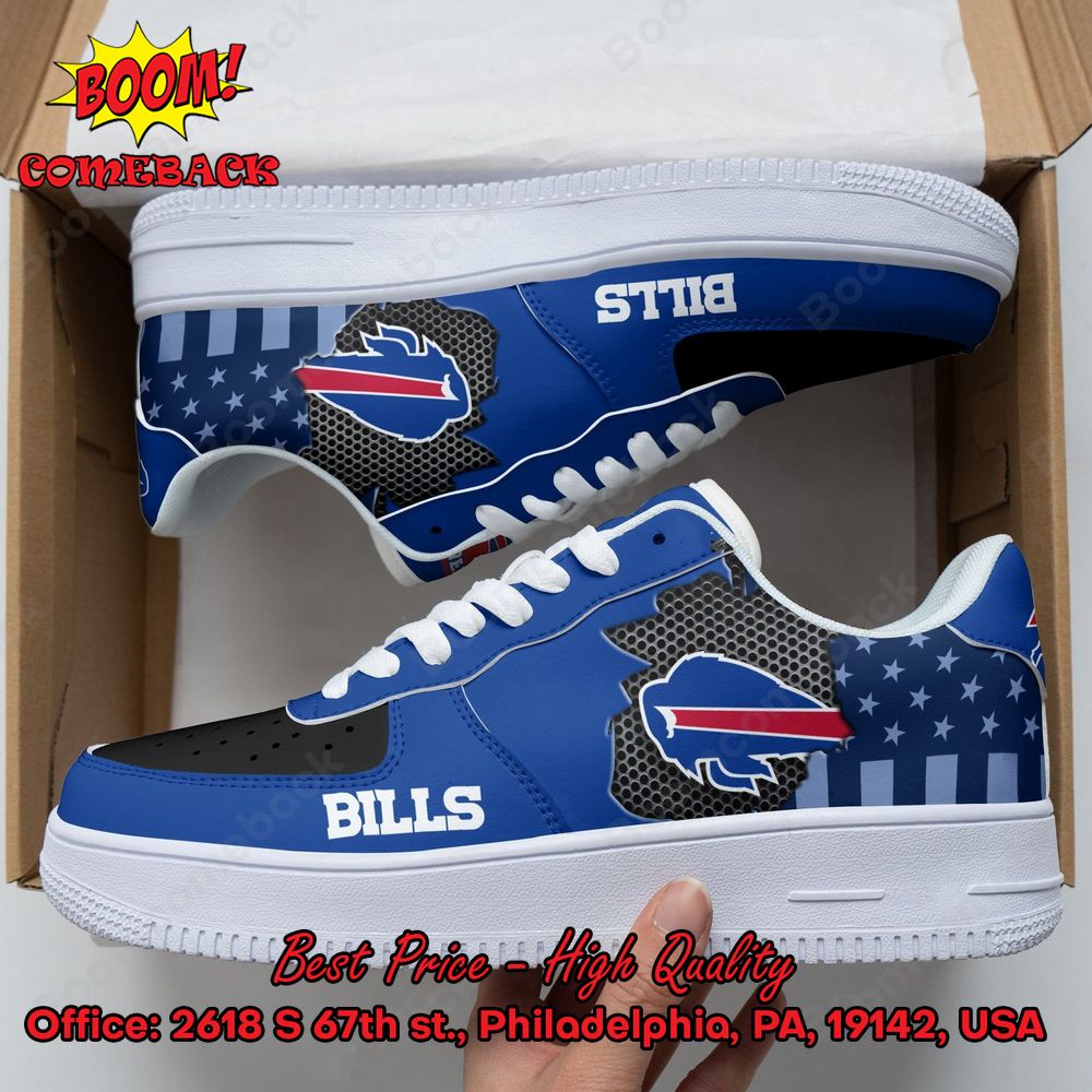 Buffalo Bills American Flag Air Force 1 Shoes