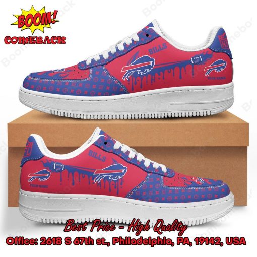 Buffalo Bills Personalized Name Style 1 Nike Air Force 1 Shoes