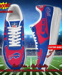 Buffalo Bills Personalized Name Style 2 Nike Air Force 1 Shoes