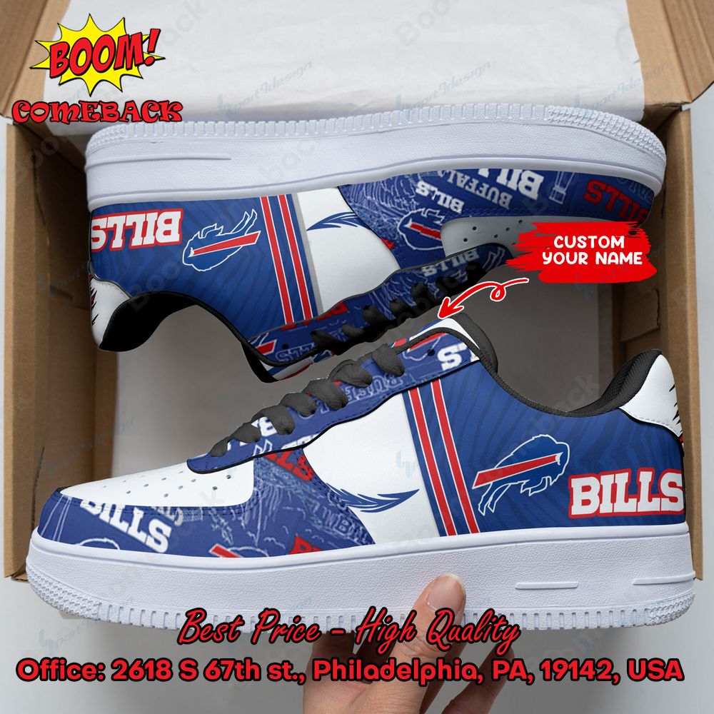 Buffalo Bills Personalized Name Style 6 Air Force 1 Shoes