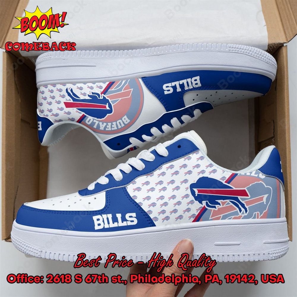 Buffalo Bills Style 2 Nike Air Force 1 Shoes