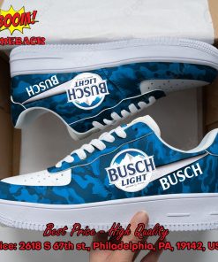 Busch Light Camo Style 1 Nike Air Force Sneakers