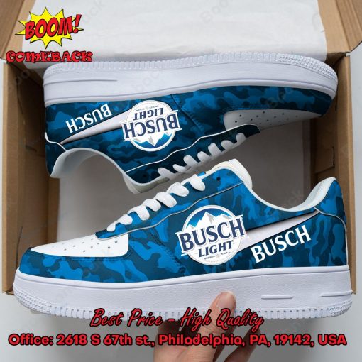 Busch Light Camo Style 1 Nike Air Force Sneakers