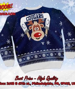 byu cougars reindeer ugly christmas sweater 3 oz1ki
