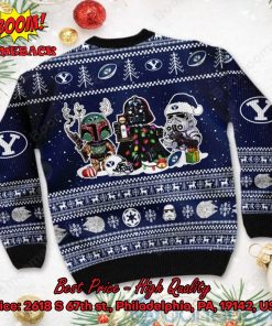 byu cougars star wars ugly christmas sweater 3 2xf3d