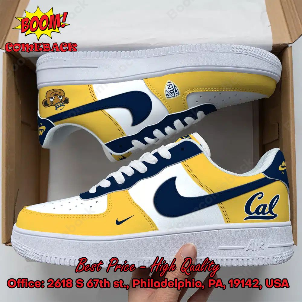 california golden bears ncaa nike air force sneakers 1