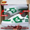 AS Roma Logo Personalized Name Nike Air Force Sneakers