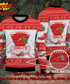 Chili’s Ugly Christmas Sweater