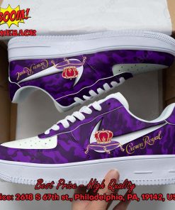 Crown Royal Camo Style 2 Nike Air Force Sneakers