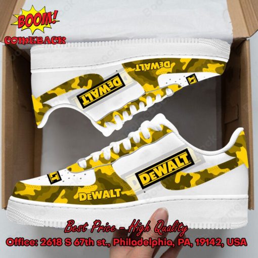 DeWalt Camo Nike Air Force Sneakers