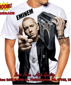 Eminem Cassette Player 3d Printed T-shirt Hoodie