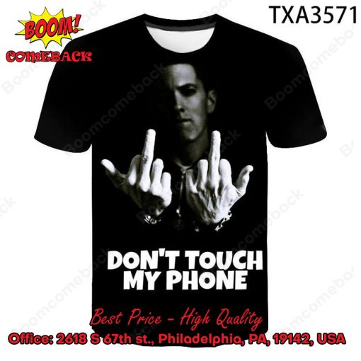 Eminem Don’t Touch My Phone 3d Printed T-shirt Hoodie