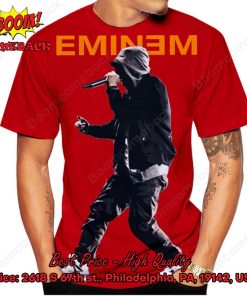 Eminem Red 3d Printed T-shirt Hoodie