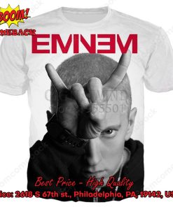 Eminem Rock Handsign 3d Printed T-shirt Hoodie