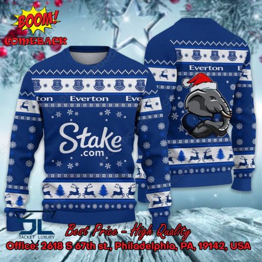 Everton Mascot Ugly Christmas Sweater