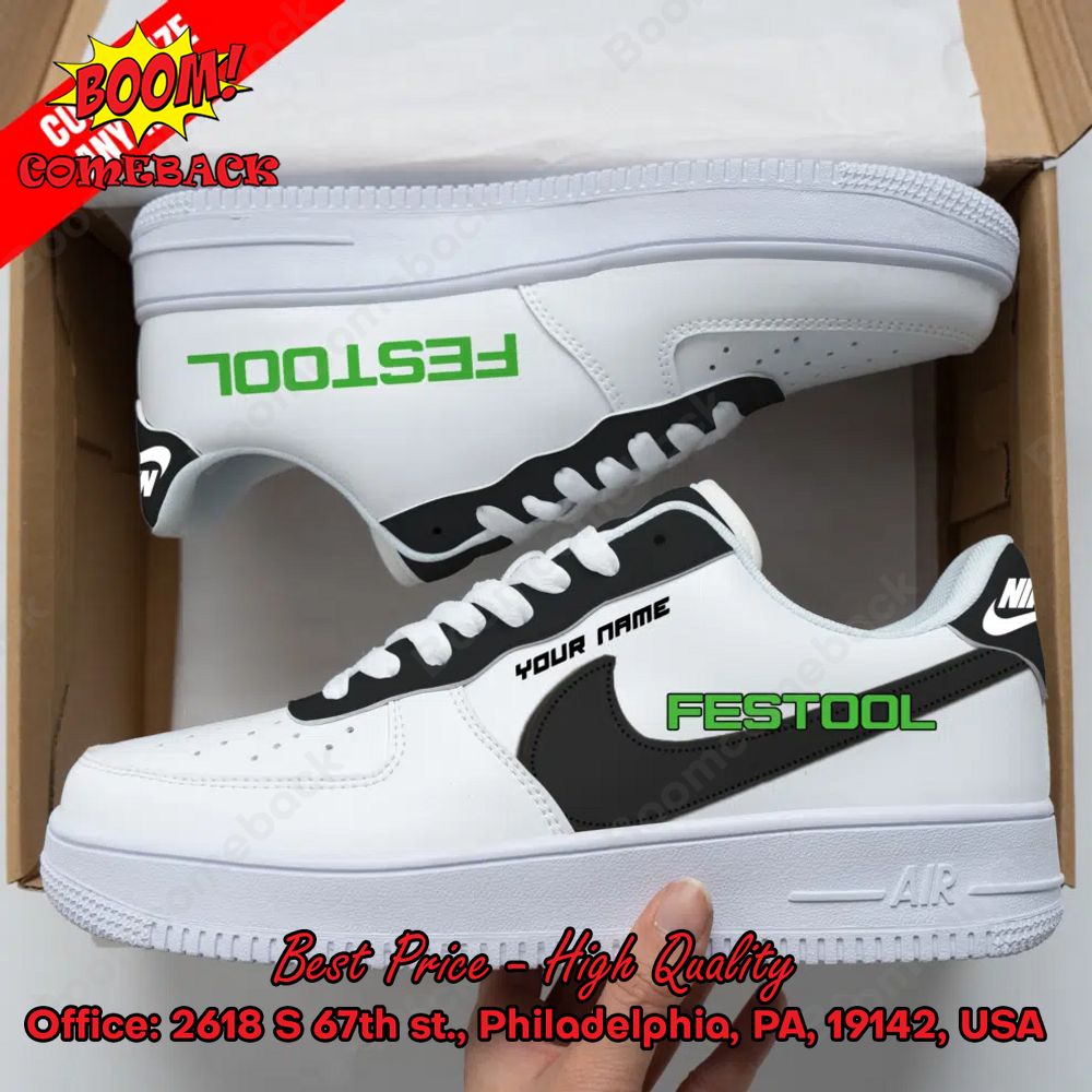 Festool Personalized Name Nike Air Force Sneakers