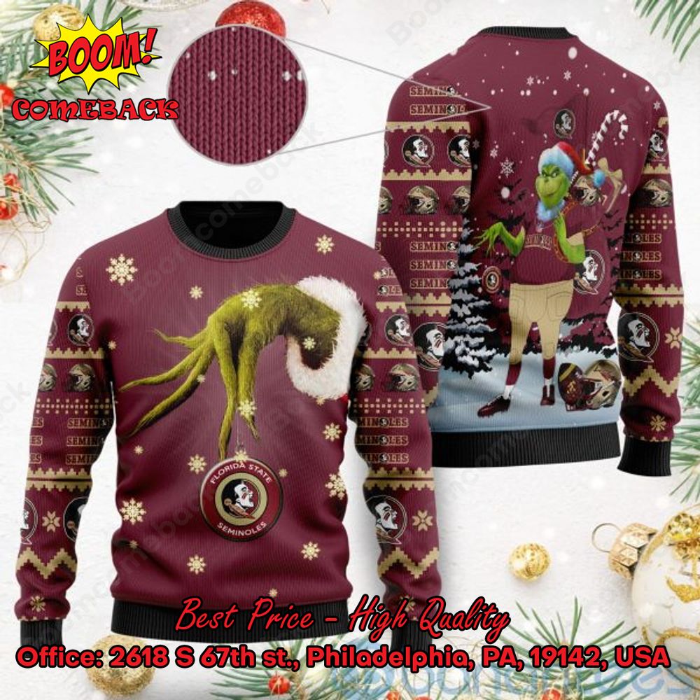 Florida State Seminoles Christmas Gift Ugly Christmas Sweater