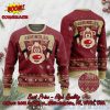 Florida State Seminoles Personalized Name Ugly Christmas Sweater