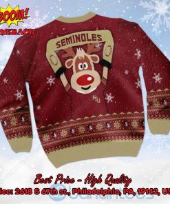 florida state seminoles reindeer ugly christmas sweater 3 AGK4T