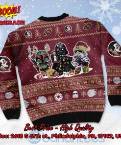 florida state seminoles star wars ugly christmas sweater 3 J7YNG