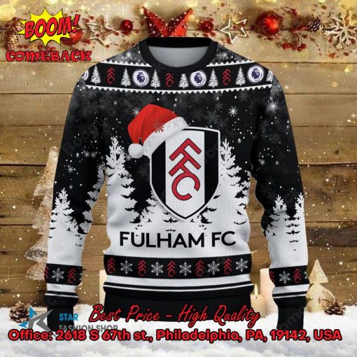 Fulham Santa Hat Ugly Christmas Sweater