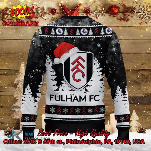 Fulham Santa Hat Ugly Christmas Sweater