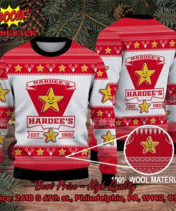 Hardee’s Ugly Christmas Sweater
