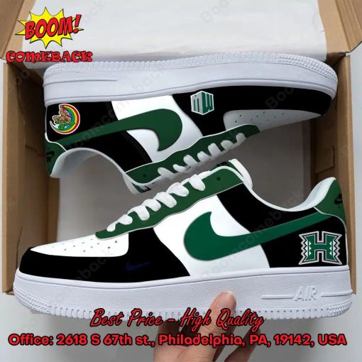 Hawaii Rainbow Warriors NCAA Nike Air Force Sneakers