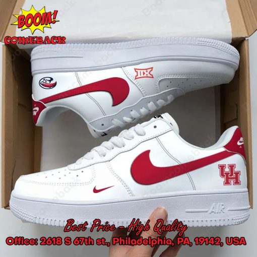 Houston Cougars NCAA Nike Air Force Sneakers