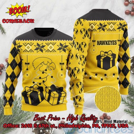 Iowa Hawkeyes Christmas Gift Ugly Christmas Sweater