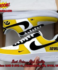 Iowa Hawkeyes NCAA Nike Air Force Sneakers