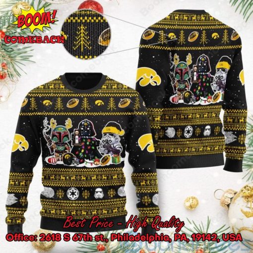 Iowa Hawkeyes Star Wars Ugly Christmas Sweater