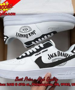 Jack Daniel’s Personalized Name Nike Air Force Sneakers